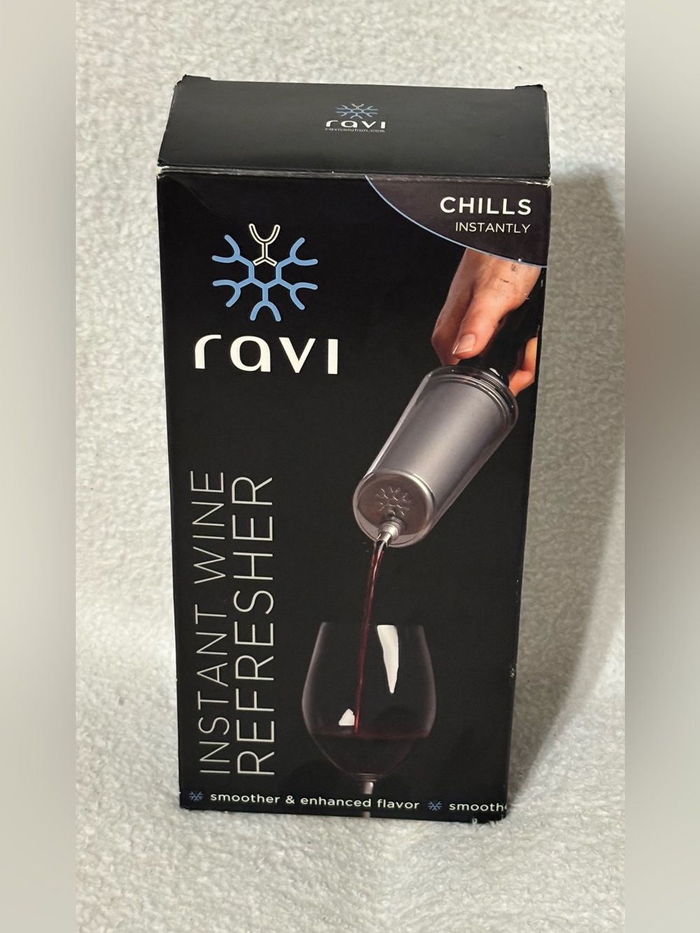 Silver Instant Wine Refresher - Chills Instantly